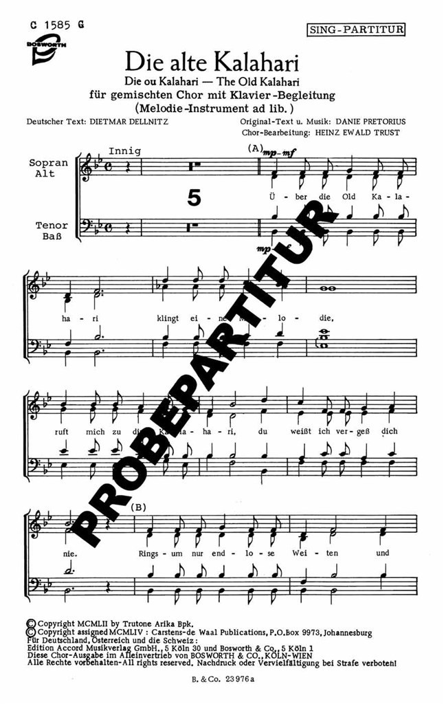 Die alte Kalahari